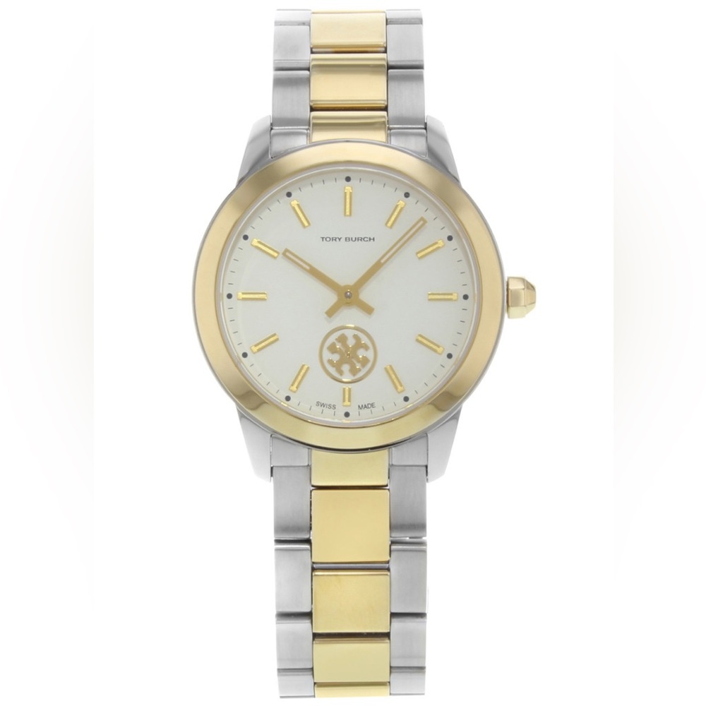 Tory Burch Two Tone Collins Watch